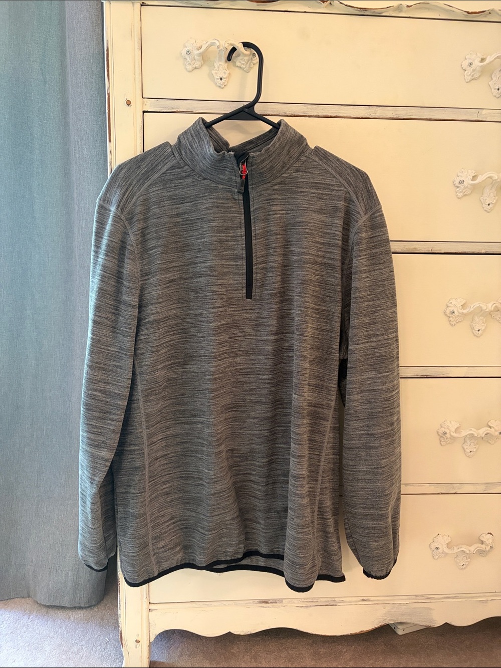 Avalanche Men's Heather Gray Quarter-Zip Pullover